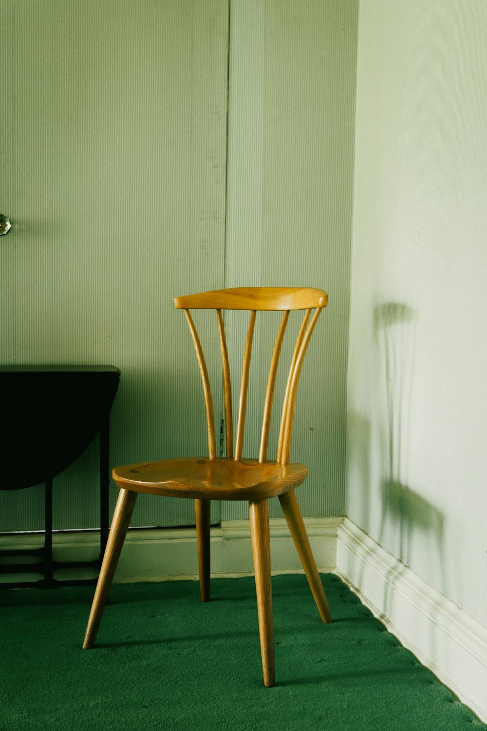 A chair in a room
